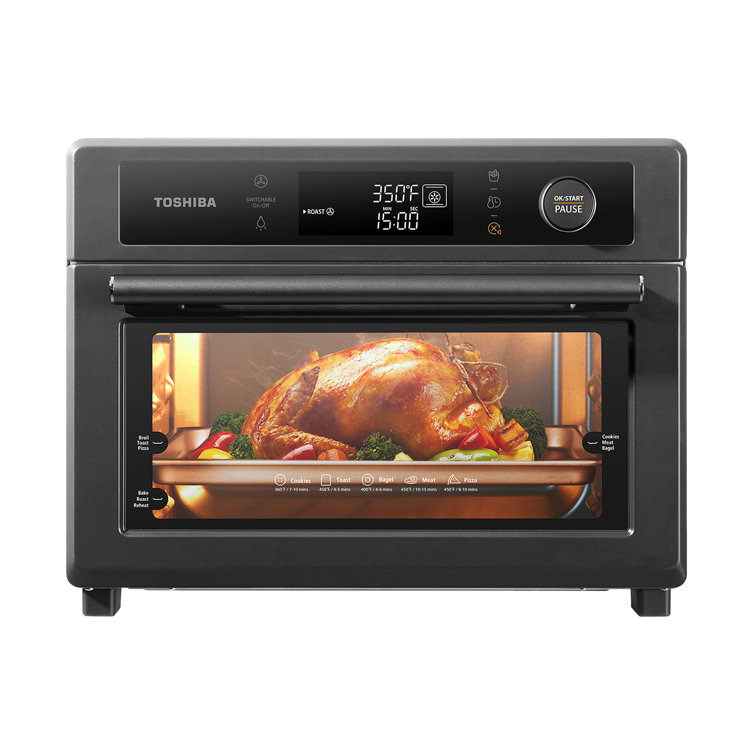 TOSHIBA Air Fryer Toaster Oven, 13 in 1 Convection Oven Countertop 26